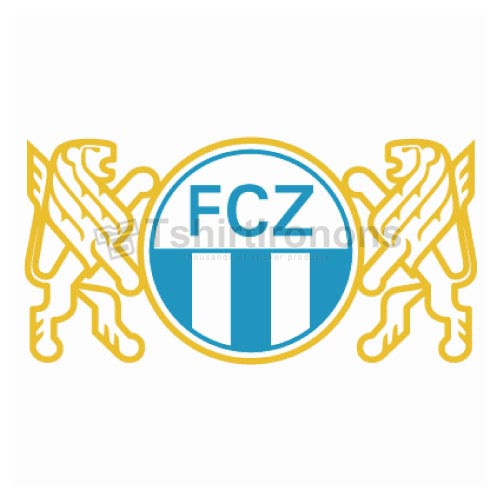 FC Zurich T-shirts Iron On Transfers N3261 - Click Image to Close